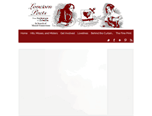 Tablet Screenshot of lovelornpoets.com